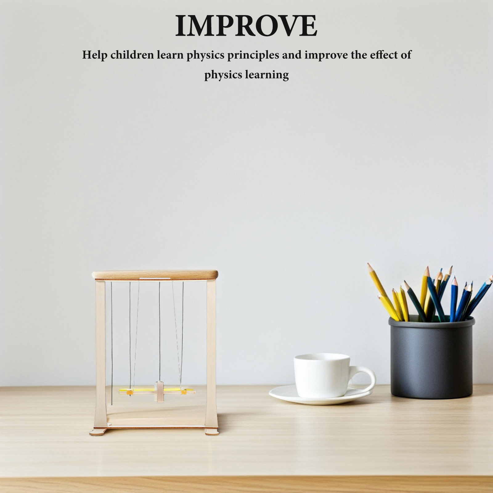 Science Project Kit - Houten Maxwell Gravity STEM Experiment Kit
