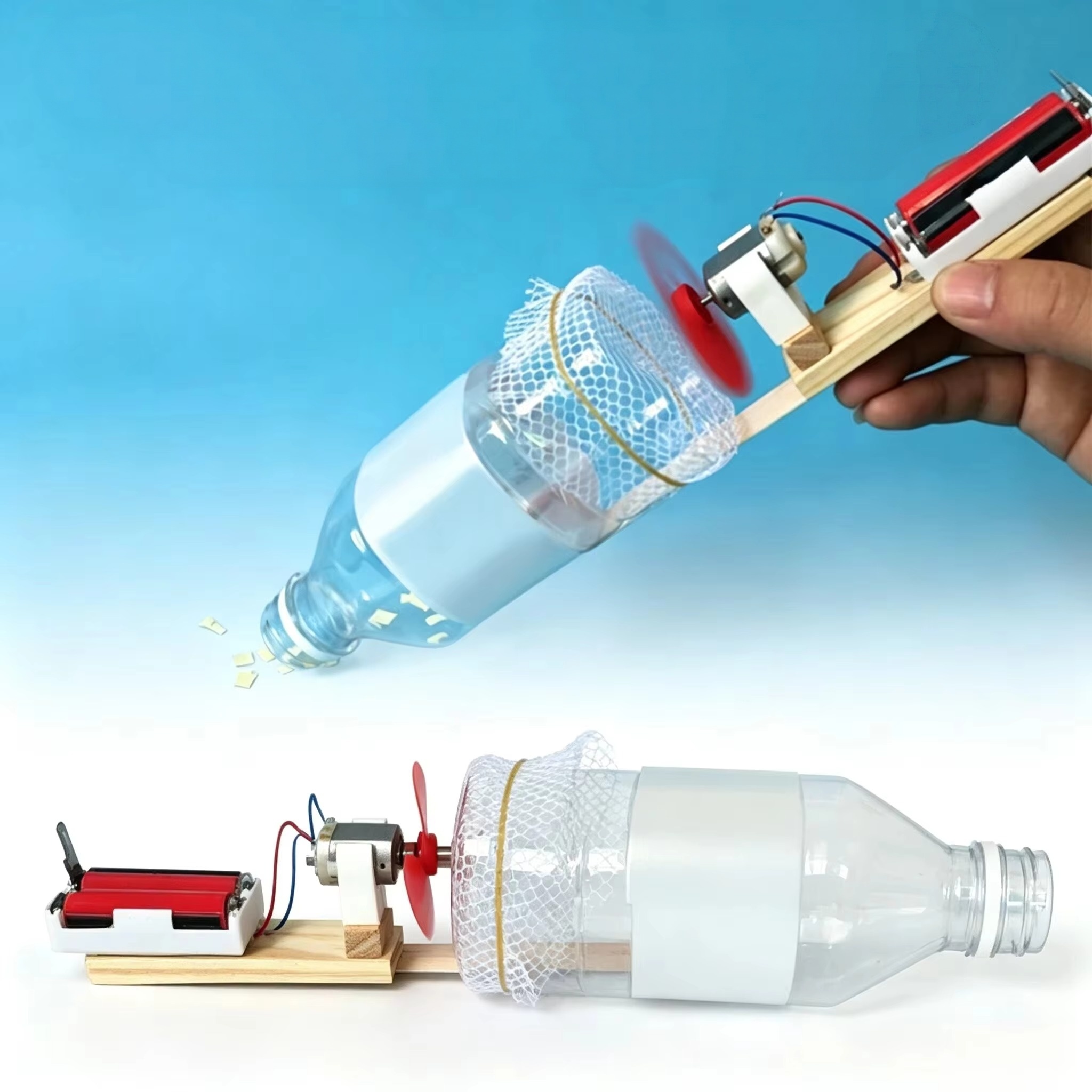 DIY Mini Stofzuiger STEM Bouwp - Science Project Kit recensie en prijs
