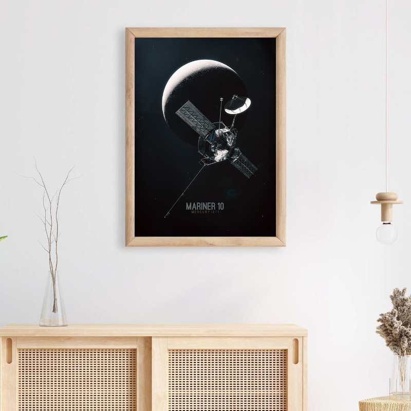 Zonnestelsel verkenning canvas - Star Map Poster recensie en prijs