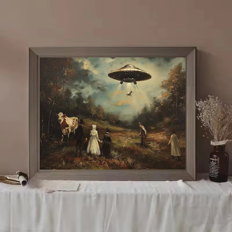 Vintage surrealistische grappi - Star Map Poster recensie en prijs