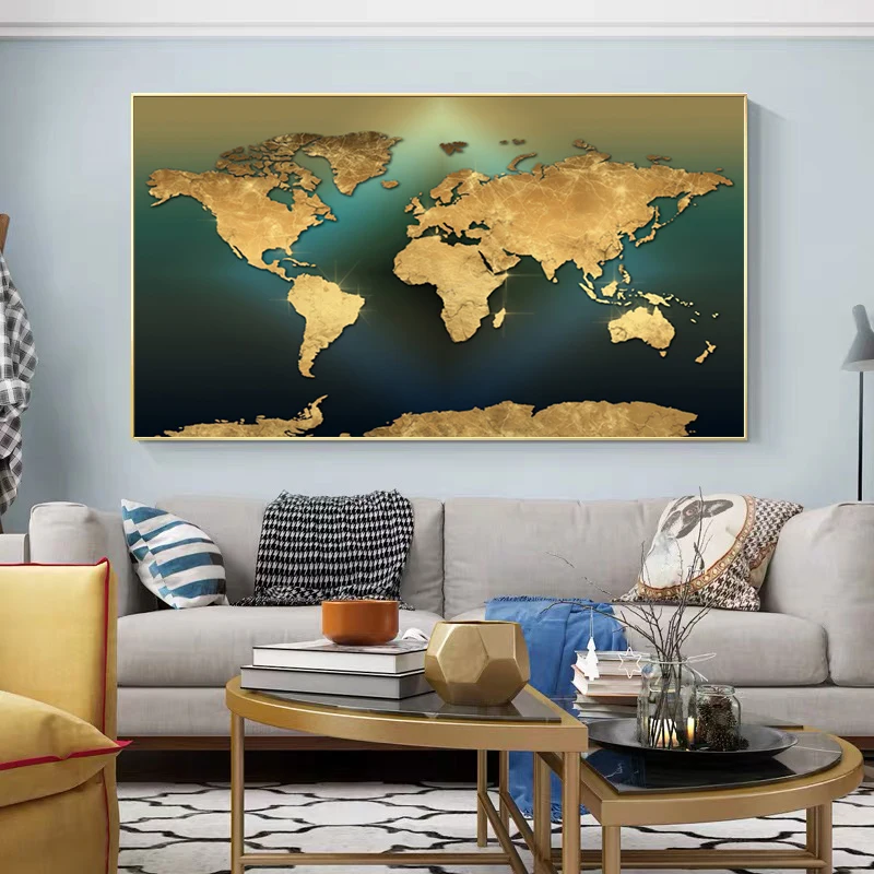 Moderne minimalistische wereld - Star Map Poster recensie en prijs